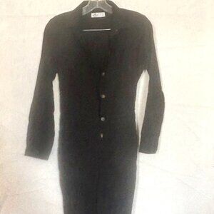 Women's Hollister Black Mechanics Jumpsuit Great Used Cond Size S